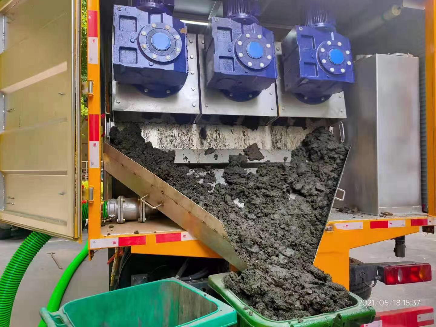 嘉峪关化粪池清掏城市维护站-泥浆净化干湿分离处理